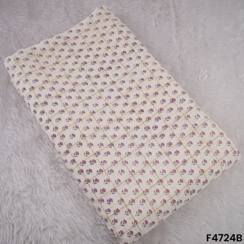 Printed Doria Cotton Fabric- F4724