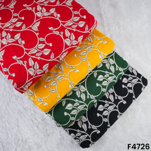 Printed Cotton Slub Fabric- F4726