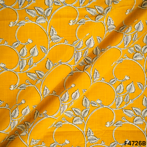 Printed Cotton Slub Fabric- F4726