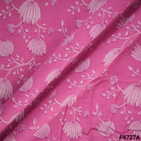 Printed Cotton Slub Fabric- F4727