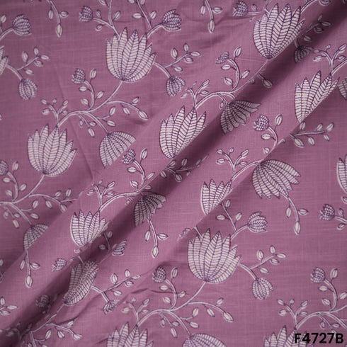 Printed Cotton Slub Fabric- F4727