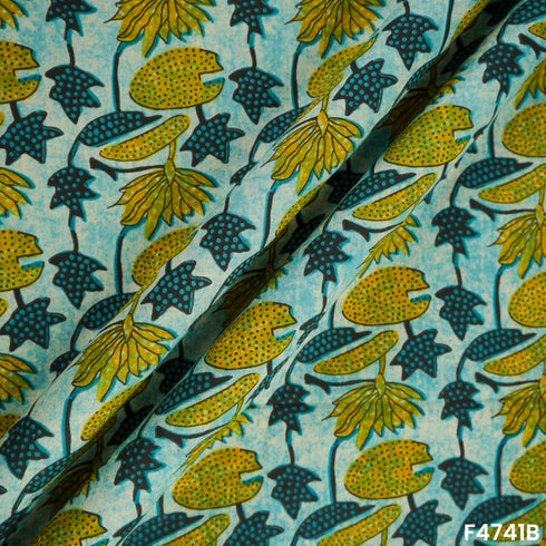 Printed Cambric Cotton Fabric- F4741