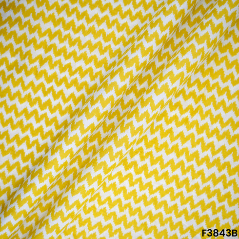 Patola Print Cambric Cotton Fabric- F3843