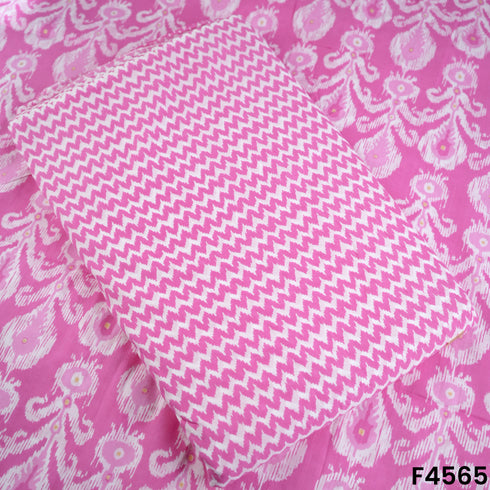 Printed Cambric Cotton Fabric- F4565