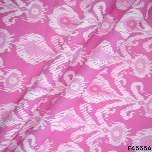 Printed Cambric Cotton Fabric- F4565
