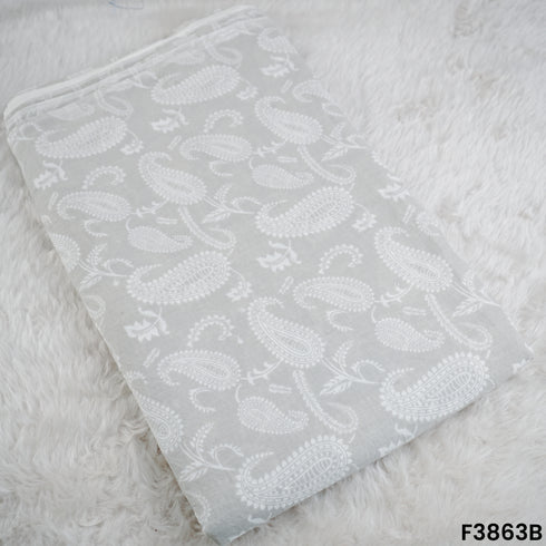 Kilol Print Cambric Cotton Fabric- F3863