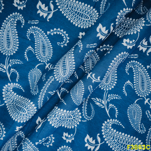Kilol Print Cambric Cotton Fabric- F3863