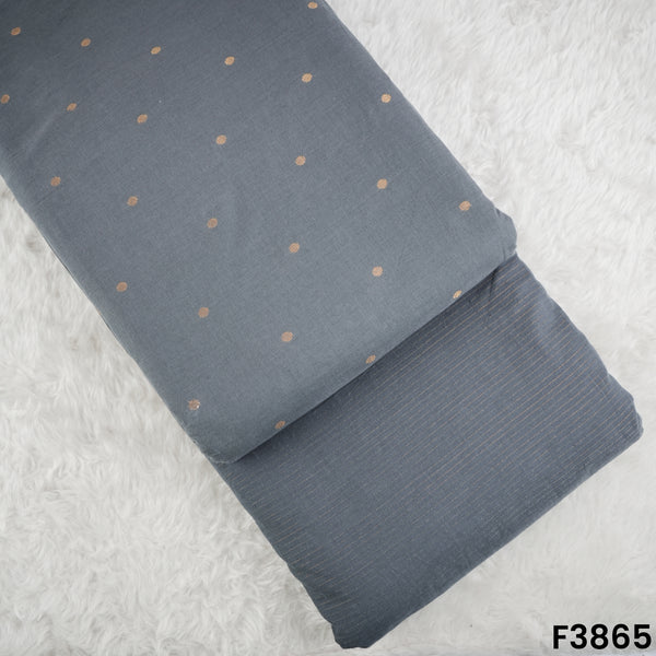 Lurex Handloom Cotton Fabric- F3865