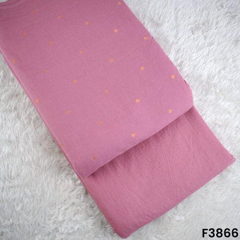 Lurex Handloom Cotton Fabric- F3866