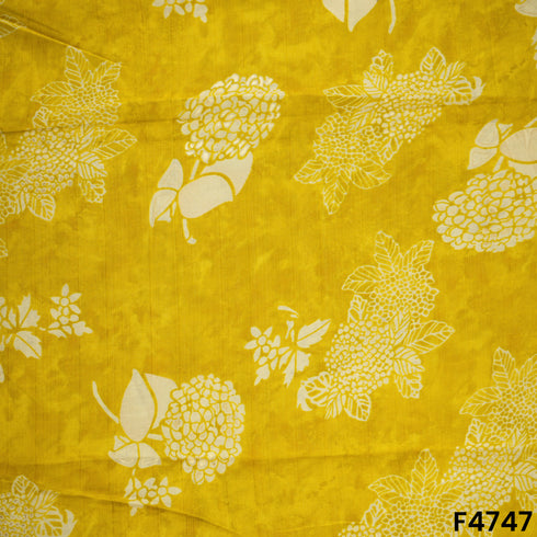 Foil Print Modal Cotton Fabric- F4747