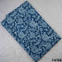 Flower Print Indigo Modal Cotton Fabric- F4788