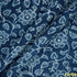 Flower Print Indigo Modal Cotton Fabric- F4788
