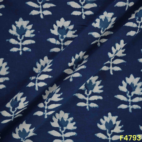 Printed Cambric Cotton Fabric- F7493