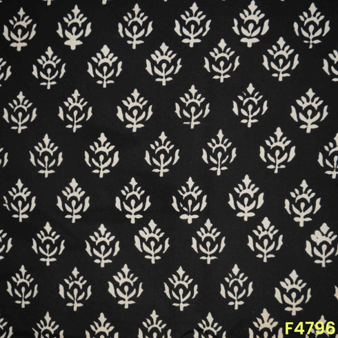 Printed Modal Cotton Fabric- F4796