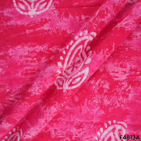 Batik Print Cambric Cotton Fabric- F4813