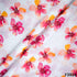 Floral Printed Mul Cotton Fabric- F3924