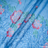 Thread Sequins Embroidered Denim Cotton Fabric- F3946
