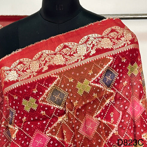 Banarasi Georgette Dupatta-D823