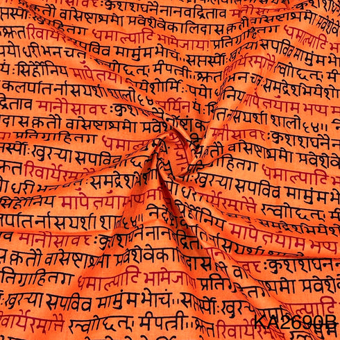 Printed Cotton Fabric-KA2690