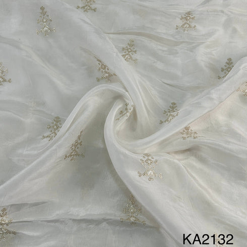 Dyeable Sequins Buti Opara Silk FABRIC-KA2132