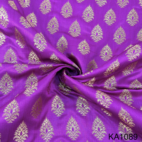 Silk Brocade Fabric-KA1089