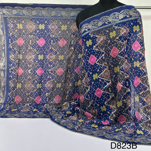 Banarasi Georgette Dupatta-D823