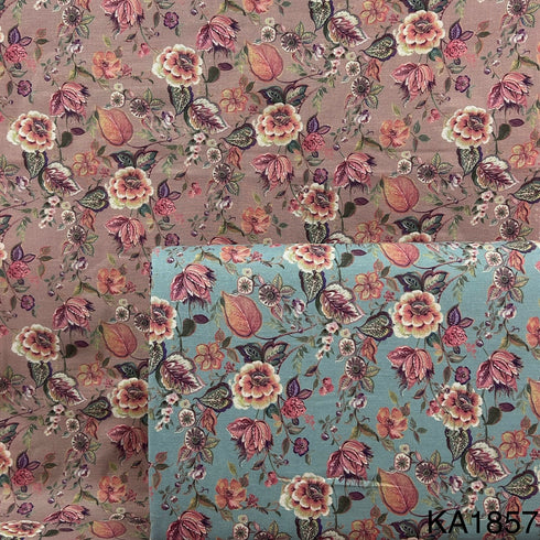 Printed Linen Fabric-KA1857