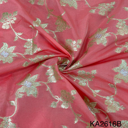 Banarasi Silk Brocade Fabric-KA2616