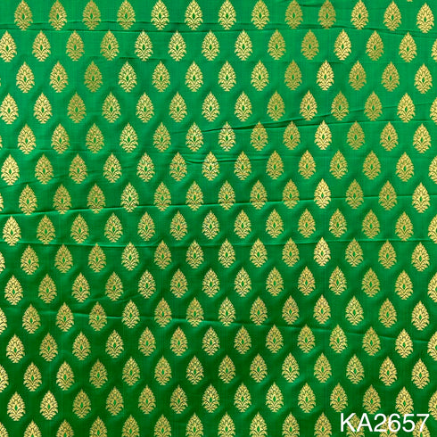 Banarasi Silk Brocade Fabric-KA2657