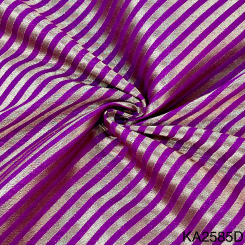 Banarasi Silk Brocade Fabric-KA2585