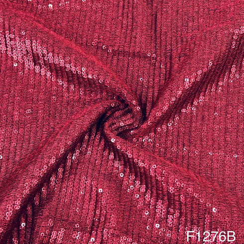 Sequins Georgette Fabric-F1276