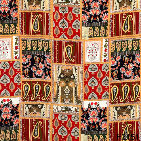 Printed Crepe Fabric - F2151