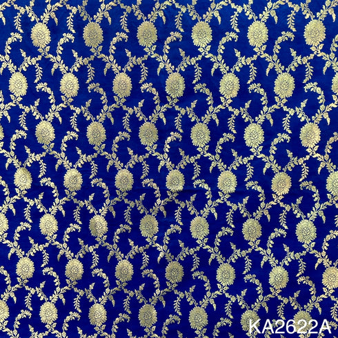 Banarasi Silk Brocade Fabric-KA2622