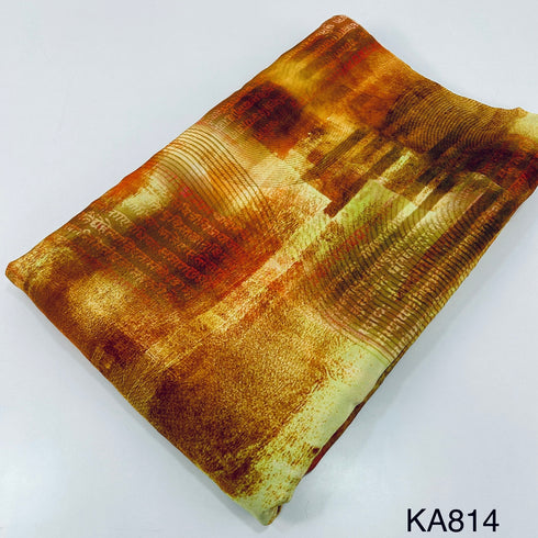 Printed viscose crepe Fabric-KA814