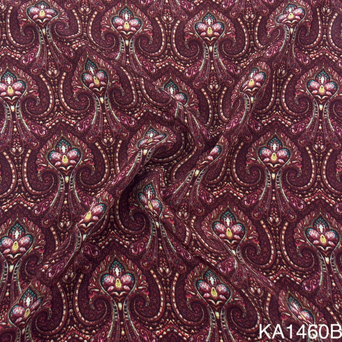 Printed Crepe Fabric-KA1460