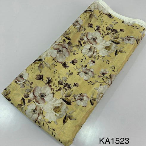 Printed Chinon Fabric-KA1523