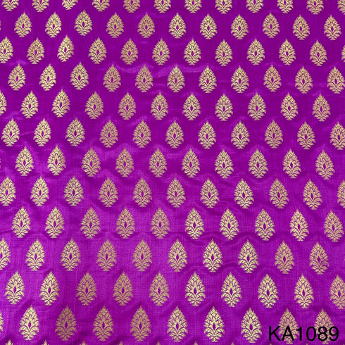 Silk Brocade Fabric-KA1089