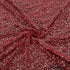 Cut Dana Work Sequins Embroidered Velvet Fabric-F2080