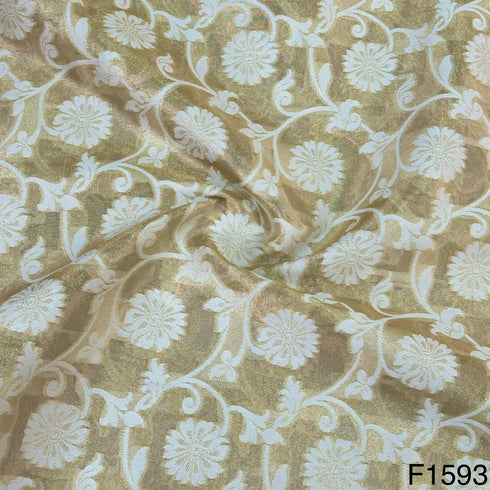 Banarasi Tissue Fabric-F1593