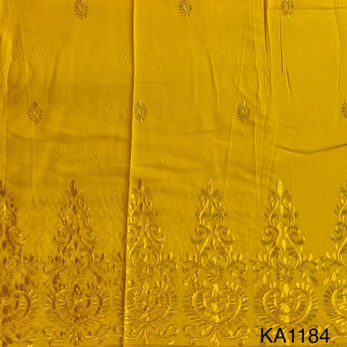 Embroidered Rayon Fabric-KA1184