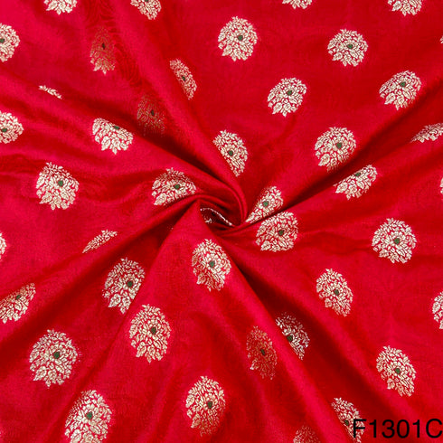 Banarasi Silk Brocade Fabric-F1301