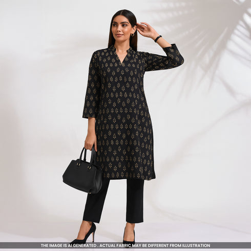 Printed Cambric Cotton Fabric- F4736