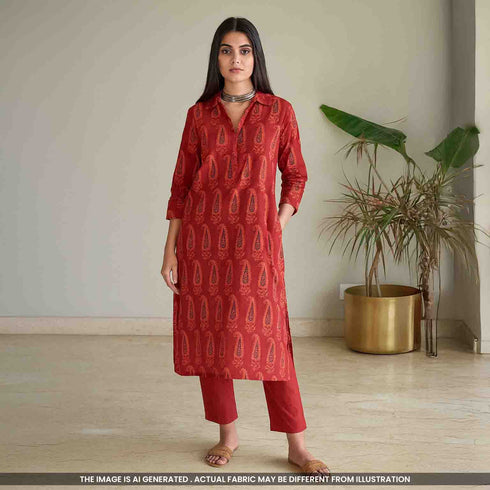 Pejali Print Cambric Cotton Fabric- F4770