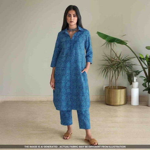 Printed Cambric Cotton Fabric- F4771