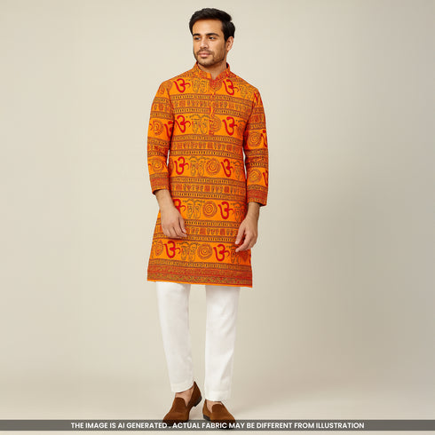 Printed Cotton Fabric- F4642