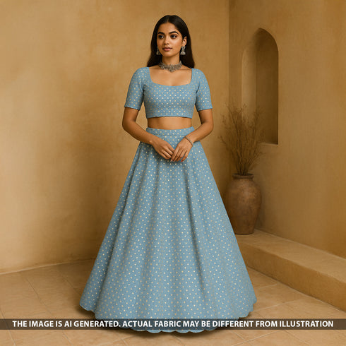 Cut Dana Sequins Embroidered Tweed Fabric - F5403