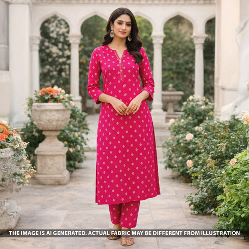 Zari Work Banarasi Brocade Silk Fabric - F5498