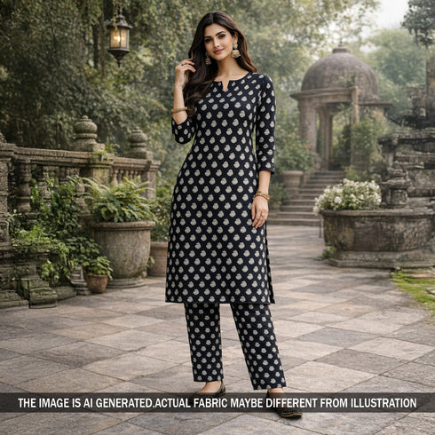 Printed Cambric Cotton Fabric - F5893