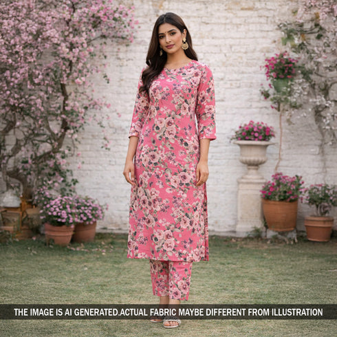 Digital Print Cotton Fabric - F5926