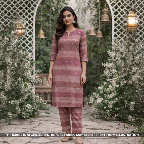 Cut Dana Zari Work Shimmer Tissue Fabric - F5664